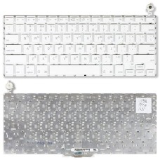 Клавиатура для ноутбука Apple Macbook 13.3" Intel белая