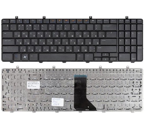 Клавиатура для ноутбука Dell Inspiron 1564 черная