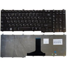 Клавиатура для ноутбука Toshiba Satellite P200, P300, A500, A505, P500, L350,  X205 (RU) черная [10028]
