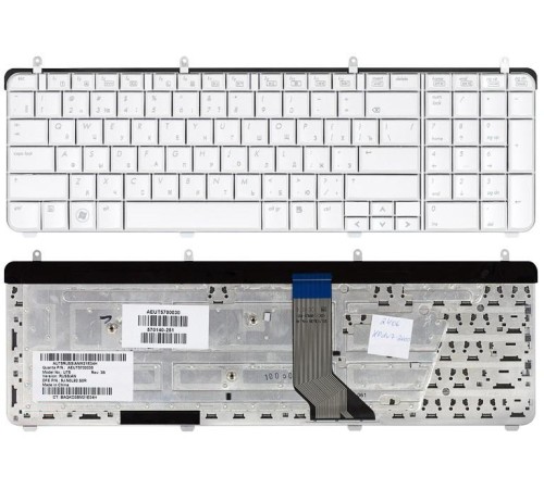 Клавиатура HP Pavilion DV7-2000 (RU) белая