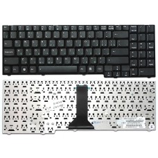 Клавиатура для ноутбука Asus F7E, F7F, M51, M51E, M51SN (RU) черная [00513]