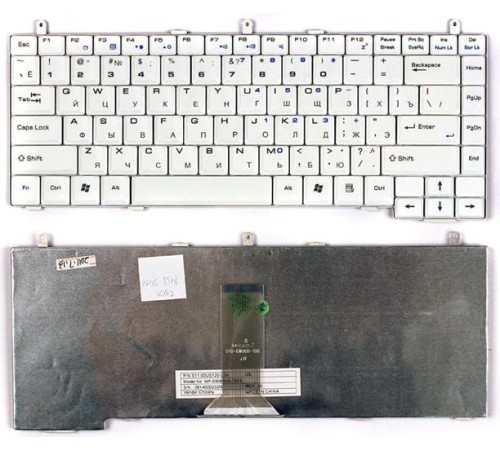 Клавиатура для ноутбука MSI S420 S425 S430 S450 белая
