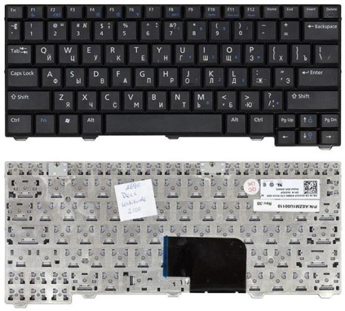 Клавиатура для ноутбука Dell Latitude 2100 черная