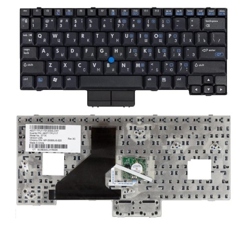 Клавиатура для ноутбука HP Compaq NC2400 NC2500 черная