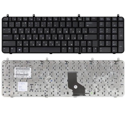 Клавиатура для ноутбука HP Compaq Presario A945 A909 A900 черная