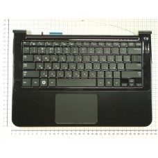 Клавиатура для ноутбука Samsung 900X3A топ-панель черная