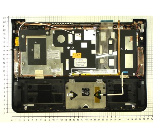 Клавиатура для ноутбука Samsung 900X3A топ-панель черная