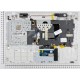 Клавиатура для ноутбука Samsung P330 топ-панель