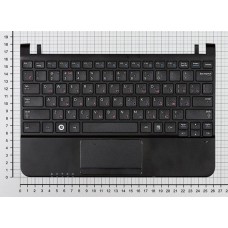 Клавиатура для ноутбука Samsung NC110 топ-панель черная