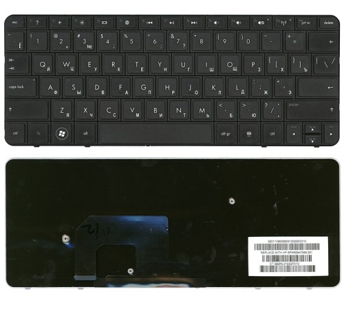 Клавиатура HP Mini 110-3500, 210-3000 (RU) черная [10055]