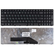 Клавиатура для ноутбука Asus K50, K51, K50AB, K50C, K50IN, K50IJ, K50IN, K60, K61, K62, K70, K70IJ, K72, N51, G70, F52, F52G, F90, X5D, X5DC, X5DIJ, X50IJ, X5DIN, X70 (RU) черная [10039]