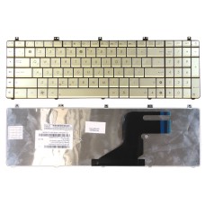 Клавиатура для ноутбука Asus N55 N55S N75 N75S серебристая [4780]
