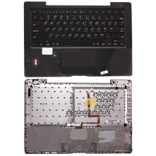 Клавиатура для ноутбука Apple A1181 топ-панель черная 13,3"