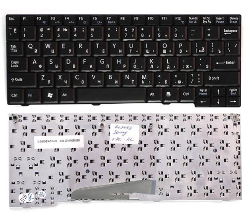 Клавиатура для ноутбука Sony Vaio VPC-M черная