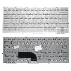 Клавиатура для ноутбука Sony Vaio VPC-SD VPC-SB серебристая