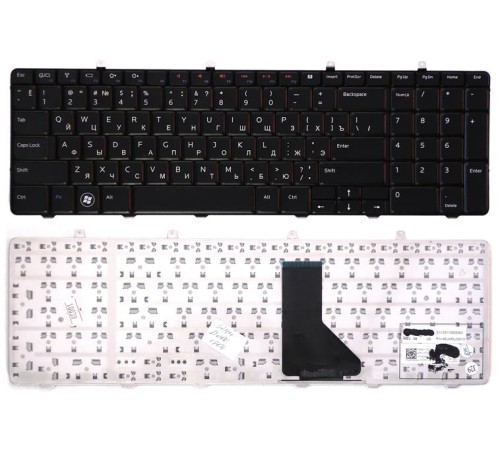 Клавиатура для ноутбука Dell Inspiron 1764 черная