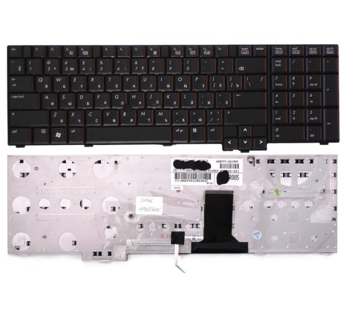 Клавиатура для ноутбука HP Elitebook 8730w черная