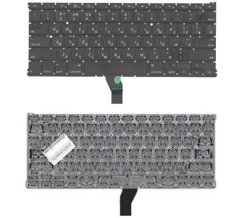 Клавиатура для ноутбука Apple A1369 плоский ENTER без подсветки 2010+