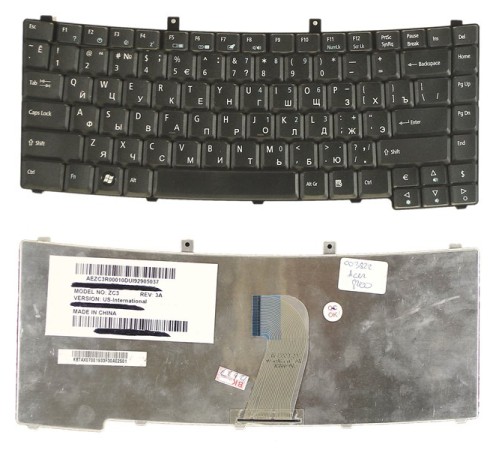 Клавиатура для ноутбука Acer Ferrari 5000 TravelMate 8200 8210 черная