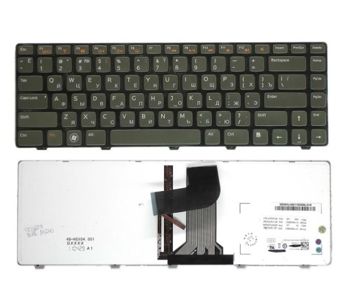 Клавиатура для ноутбука Dell XPS 15 L502X N4110 M5040 N5050 N5040 черная с подсветкой