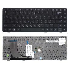 Клавиатура для ноутбука HP 6360b черная рамка черная