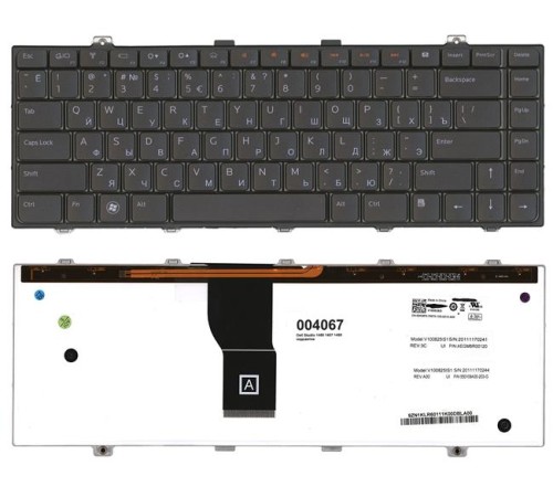 Клавиатура для ноутбука Dell Studio 1450 1457 1458 с подсветкой