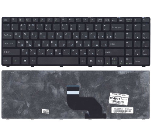 Клавиатура для ноутбука DNS 0150991 0151279; MSI CR640 CX640 ver. 2 черная