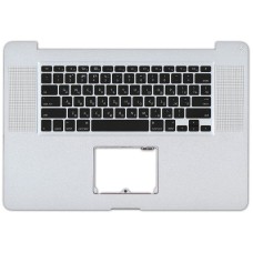 Клавиатура для ноутбука Apple Macbook A1297 черная топ-панель