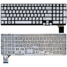 Клавиатура для ноутбука Sony VPC-SE VPCSE серебристая