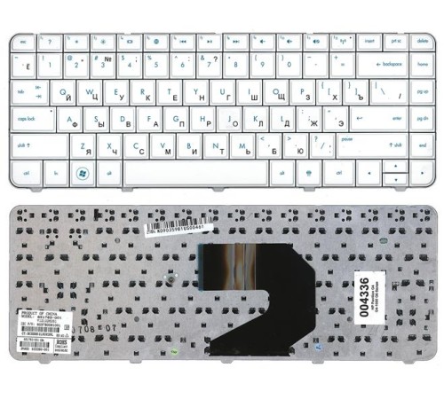 Клавиатура для ноутбука HP Pavilion G4 G4-1000 G6 G6-1000 CQ43 белая