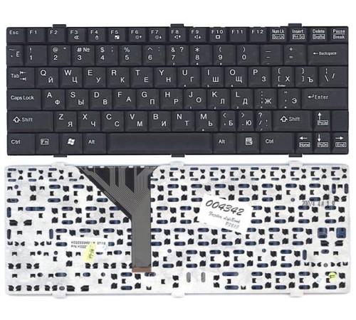 Клавиатура для ноутбука Fujitsu LifeBook P7010 черная