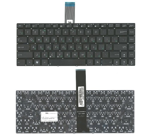 Клавиатура для ноутбука Asus N46 U46 K45 черная 0KN0-MF1UI13 0KNB0-4620UI00 без подсветки