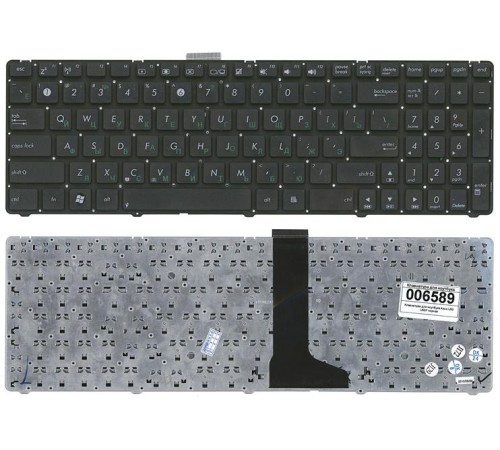 Клавиатура для ноутбука Asus U53 U53F U56E черная