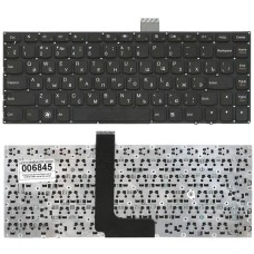 Клавиатура для ноутбука Lenovo IdeaPad U300 черная без рамки