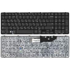 Клавиатура для ноутбука Samsung NP350E7C, NP355E7C черная рамка, черная [10243]