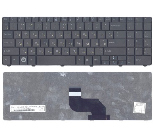 Клавиатура для ноутбука DNS 0150991 0151279; MSI CR640 CX640 черная