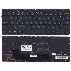 Клавиатура для ноутбука DELL XPS 12, 13, 13R, 13Z, L321X, L322X черная с подсветкой [4812]