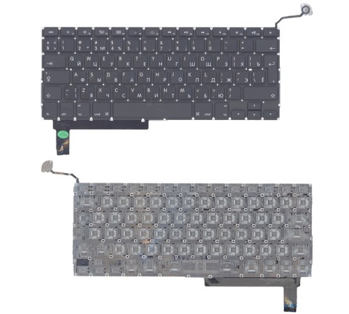 Клавиатура для ноутбука Apple A1286 с SD большой ENTER RU original
