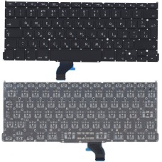 Клавиатура для ноутбука Apple MacBook Pro 13" Retina A1502 2013+ черная большой Enter