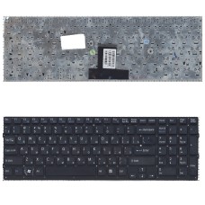 Клавиатура для ноутбука Sony Vaio VPC-EB черная без рамки