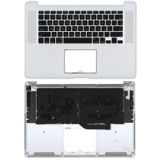 Клавиатура для ноутбука Apple MacBook Pro A1398 топ-панель (2012, Early 2013)