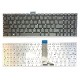 Клавиатура для ноутбука ASUS A551 A553 A555 D550 F551 X551 (RU) черная, без рамки (Плоский Enter) 