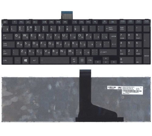 Клавиатура для ноутбука Toshiba Satellite C50D C50-A C50D-A C55D (RU) черная