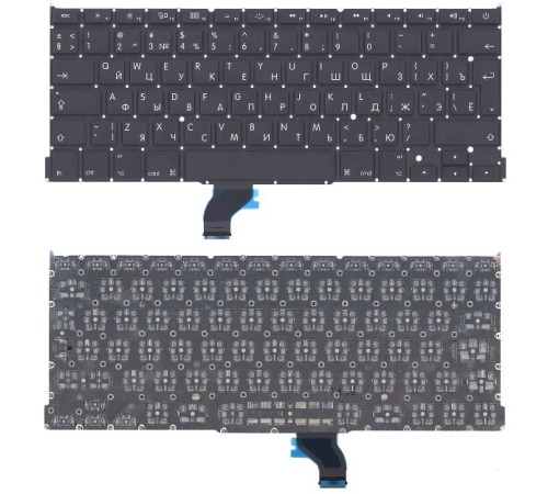 Клавиатура для ноутбука Apple MacBook Pro 13" Retina A1502 2013+ большой Enter RU original