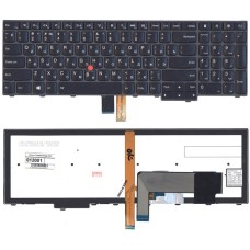 Клавиатура для ноутбука Lenovo ThinkPad Edge E531 E540 черная с подсветкой