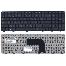 Клавиатура HP Pavilion DV6-7000 (RU) черная, с черной рамкой [10155]