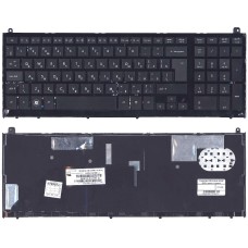 Клавиатура для ноутбука HP Probook 4520S 4525s черная c рамкой [10060-2]