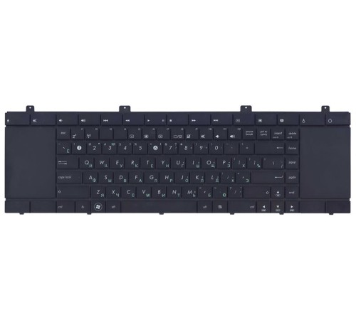 Клавиатура для ноутбука Asus NX90J NX90JQ черная ver.2