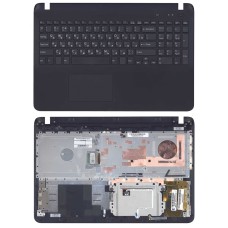 Клавиатура для ноутбука Sony FIT 15 SVF15 черная топ-панель [10215]