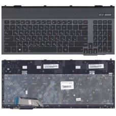 Клавиатура для ноутбука ASUS G55 g55v g55vw g57 g57v g57vw черная с рамкой и подсветкой